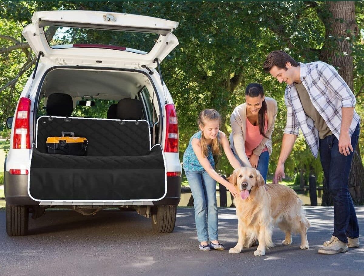 Meadowlark® Kofferbakdeken voor honden, waterdichte hondendeken voor de kofferbak, voor auto