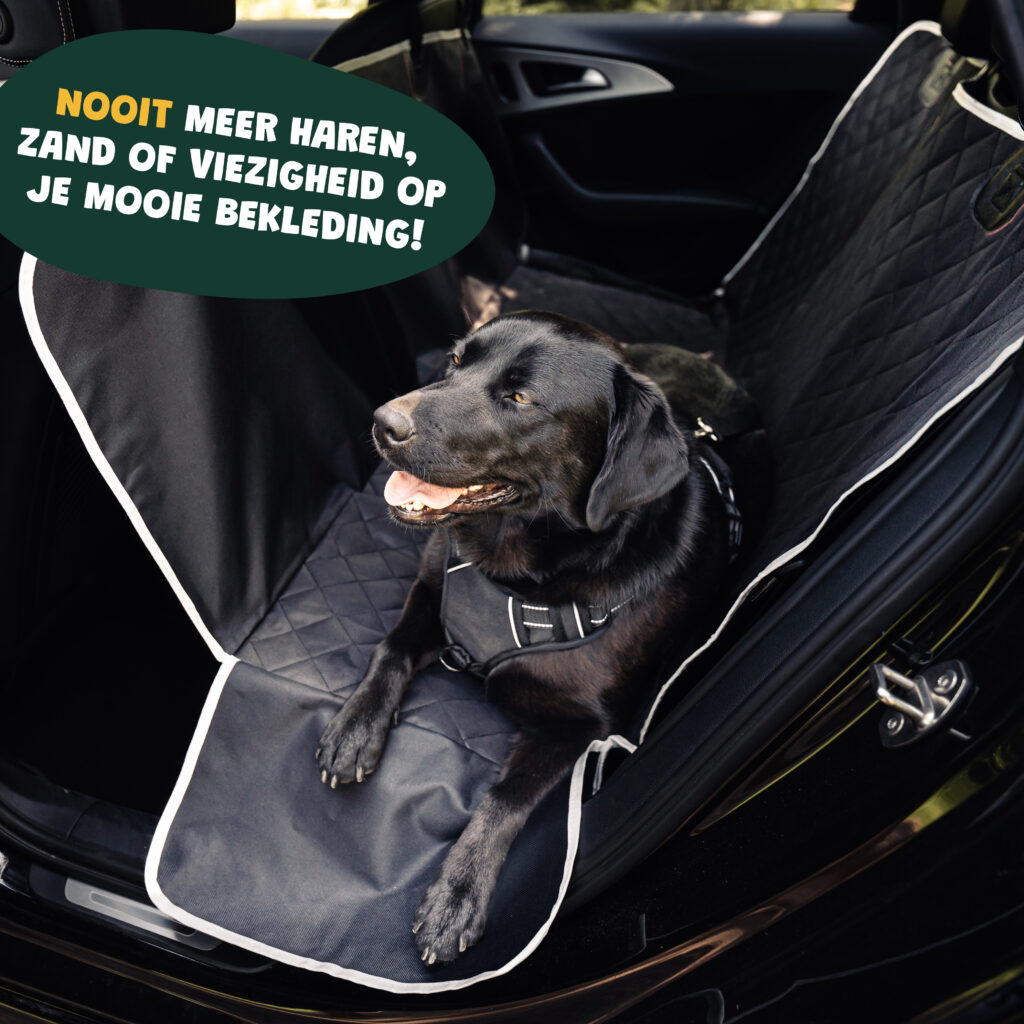 Achterbank Deken Basic 15 (met Tekstwolkje V2)