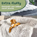 Hondenkussen Grijs donker Bankbeschermer Hondenmand bankkleed combivoordeel set van 2 - 5