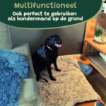 Hondenkussen Bankbeschermer hondenmand hondendeken Wit licht 2 stuks combivoordeel5