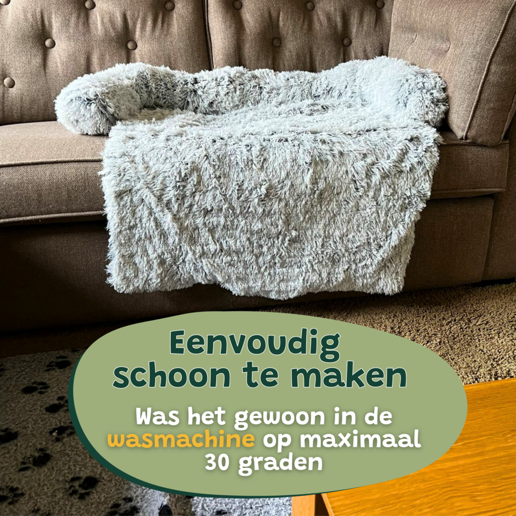 Hondenkussen Bankbeschermer hondenmand hondendeken Wit licht 2 stuks combivoordeel8